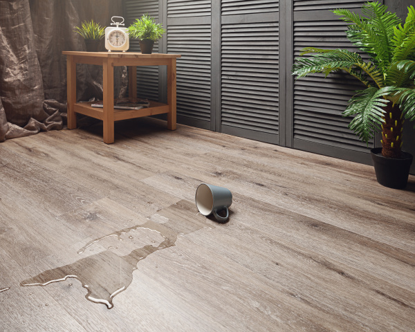 Клеевая LVT плитка Aquafloor Настоящее дерево клеевой (RealWood Glue) AF6041 GLUE